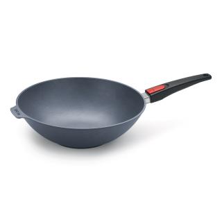 Wok DIAMOND LITE 32 cm, odnímateľná rukoväť, titán, WOLL