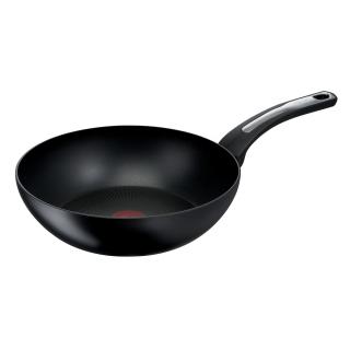 Wok SELECTION 28 cm, čierny, hliník, Tefal