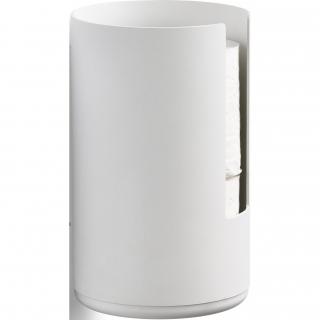 Zásobník na toaletný papier RIM 22 cm, nástenný, biela, hliník, Zone Denmark