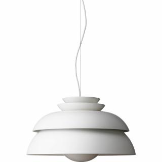 Závesná lampa CONCERT 55 cm, biela, Fritz Hansen