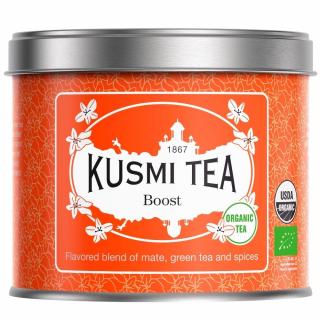 Zelený čaj BOOST, plechovka sypaného čaju 100 g, Kusmi Tea