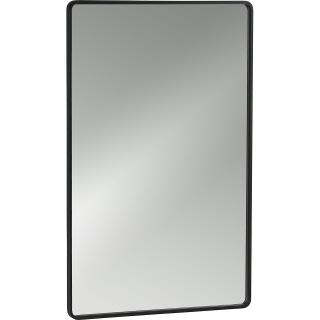 Zrkadlo do kúpeľne RIM 70 cm, čierna, hliník, Zone Denmark