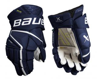 Hokejové rukavice BAUER S22 Vapor HYPERLITE Intermediate Zvoliť: 12  Blue