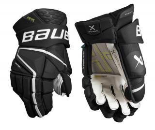 Hokejové rukavice BAUER S22 Vapor HYPERLITE Senior Zvoliť: 14  Black White
