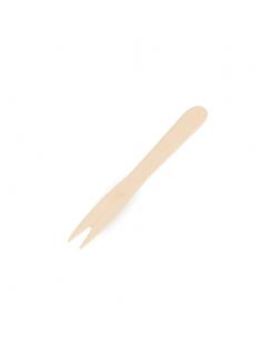 Vidlička na hranolky drevená 8,5cm [1000 ks]