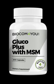Biocom Gluco Plus s MSM 200 kapsúl