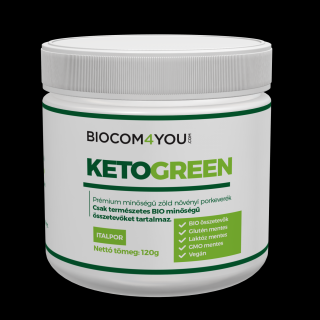 Biocom KetoGreen rastlinný prášok 120 g