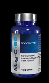 Biocom Mag-C+B6 90 kapsúl