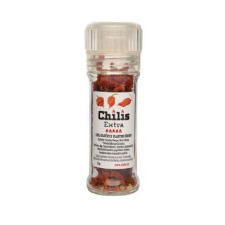 Chilis Extra mlynček 10g – moruga, carolina reaper, jolokia