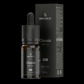 INNUBIO Classic THC – FREE 500mg (5%) CBD 10ml