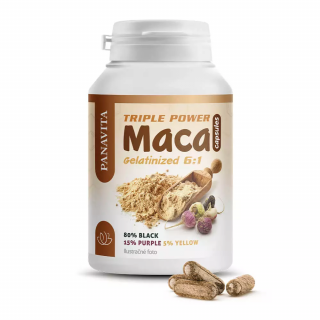 Maca Triple Power (6:1) želatínované kapsule 90 ks