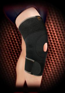 Magnetická neoprénová bandáž kolena s obsahom turmalínu