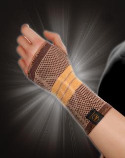PREMIA PRO-SERIES elastická bandáž ruky a zápästia so silikónom Balenie: M : 16cm-19cm