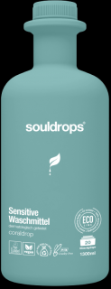 Souldrops Cloudrop gélový prací prostriedok sensitive 1300 ml