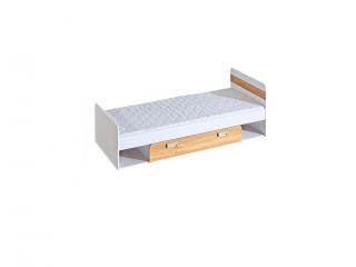 Detská posteľ s úložným priestorom LORENTO L13 - biela