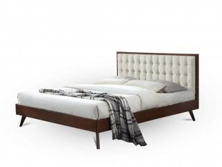Drevená manželská posteľ Solomo 160 x 200