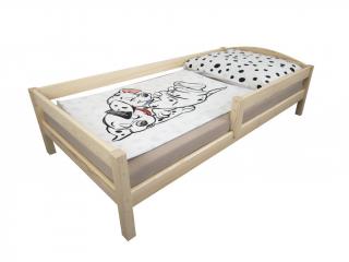 Drevená posteľ pre deti s úložným boxom Lipa max. 150 kg Rozmer: 160x80
