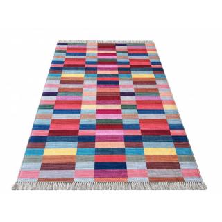Farebný moderný koberec BLAK 01 Rozmer: 160x220 cm