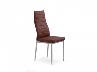 Jedálenská stolička K70 - hnedá