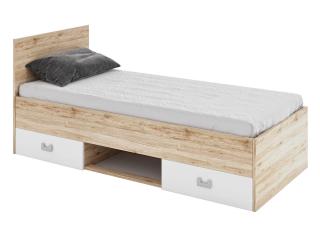 Jednolôžková posteľ s úložným priestorom Frida 200x90