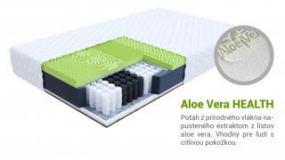 Kvalitný matrac Vally s taštičkami 200x160 Poťah: AloeVera (príplatkový poťah)