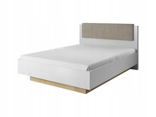 Manželská posteľ Penny 200x160 - biela - výpredaj