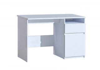 Písací stôl Arca 7 - biela