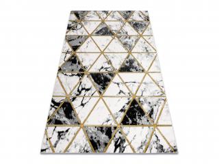 Šedo-zlatý mramorový koberec Emerald Rozmer: 160x220 cm
