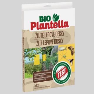 BIO PLANTELLA - ŽLTÉ LEPOVÉ DOSKY (5 KS)