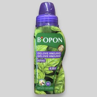 BOPON - GÉLOVÉ HNOJIVO NA BYLINKY (250 ML)