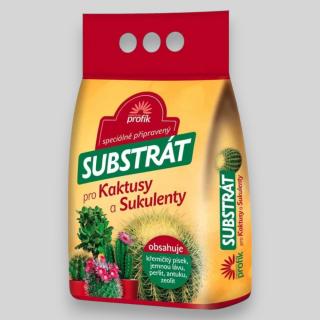 FORESTINA - SUBSTRÁT NA KAKTUSY A SUKULENTY (5 LITROV)