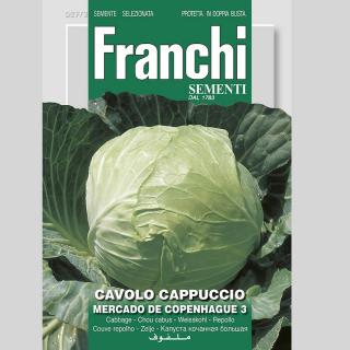 FRANCHI - SEMENÁ KAPUSTA HLÁVKOVÁ – MERCADO DE COPENHAGUE 3 (8 g)