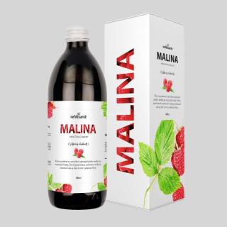 MALINA -100 % ŠŤAVA Z MALINY 500ml