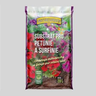 NATUREGARDEN - SUBSTRÁT PRE PETÚNIE A SURFÍNIE (20 LITROV)