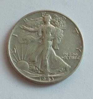 1/2 dollar 1943