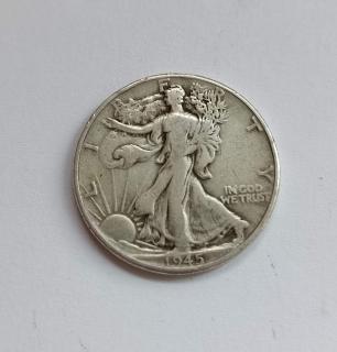 1/2 dollar 1945
