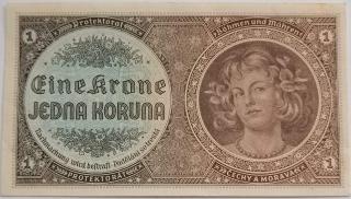 1 koruna 1940 H029