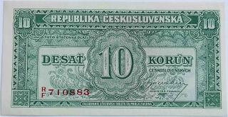 10 kčs 1945 RF