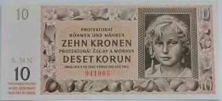 10 korún 1942 34N