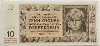 10 korún 1942 40N