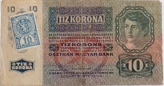 10 Kronen 1915  CSR kolok