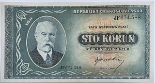 100 Kčs 1945 JF