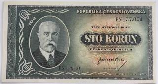 100 Kčs 1945 PN