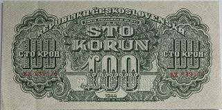 100 korún 1944 KX