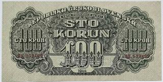 100 korún 1944 KX