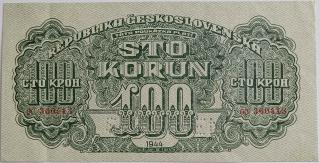 100 korún 1944 OC TÁTO