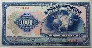 1000 Kč 1932 A