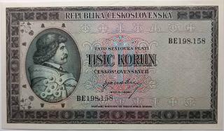 1000 kčs 1945 BE