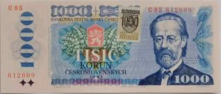 1000 Kčs 1985  C 85 SR kolok