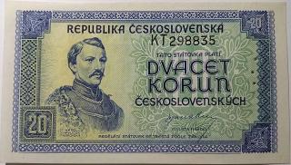 20 kčs 1945 KT